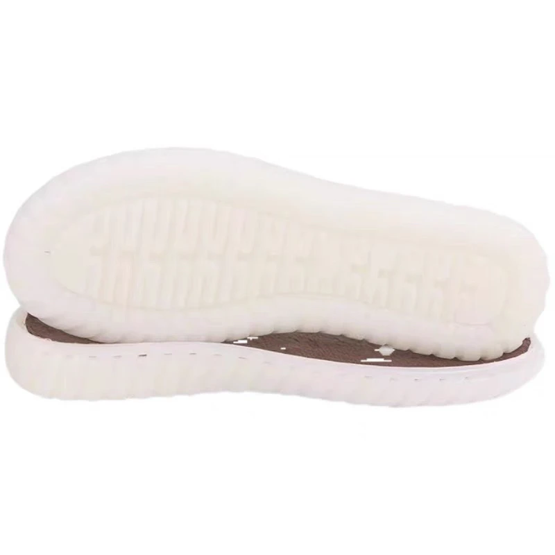 水晶牛筋加厚防滑鞋底适合毛线编织拖鞋居家实用