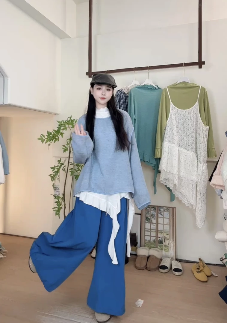 罩衫~蓝风玲 网状轻薄罩衫