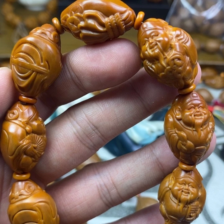 橄榄核手串/手链橄榄核雕工艺手串