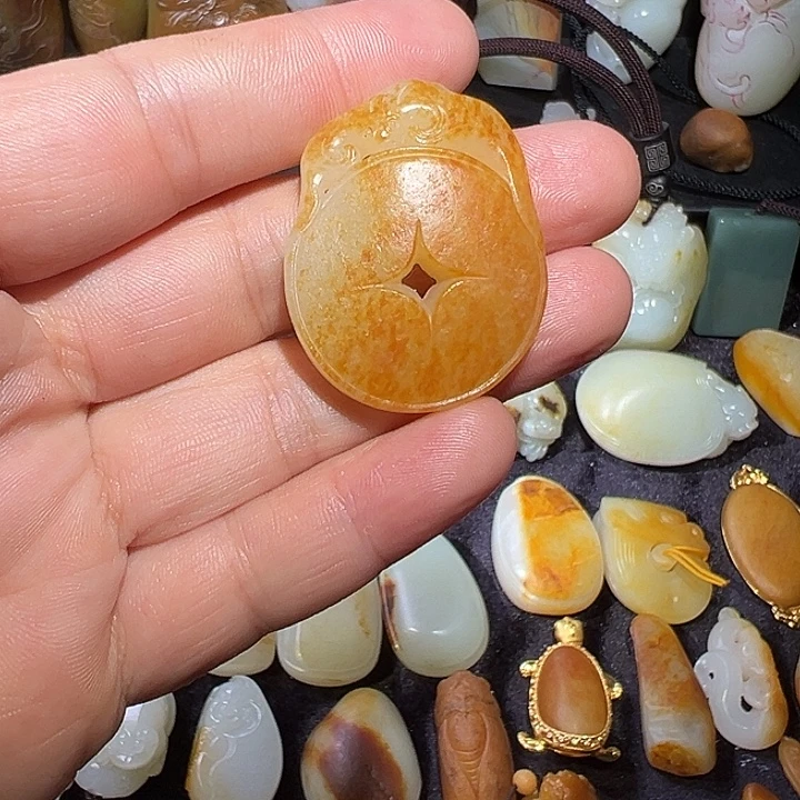 吊坠(不含链)未镶嵌和田玉