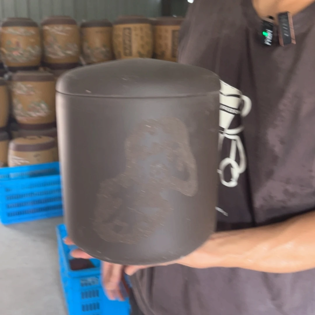 紫砂茶叶罐7 饼茶叶罐