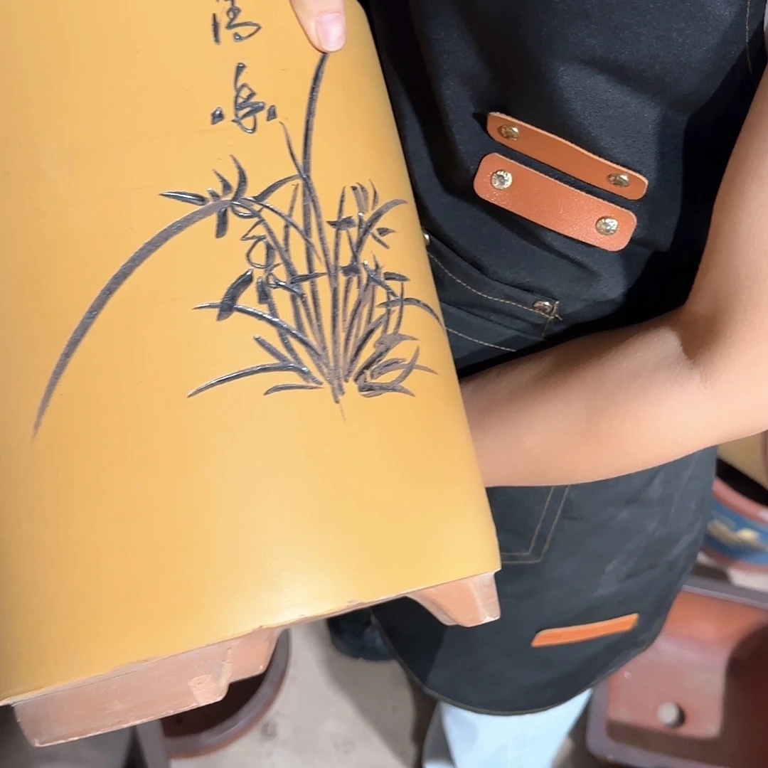紫砂花盆口径口径17 22