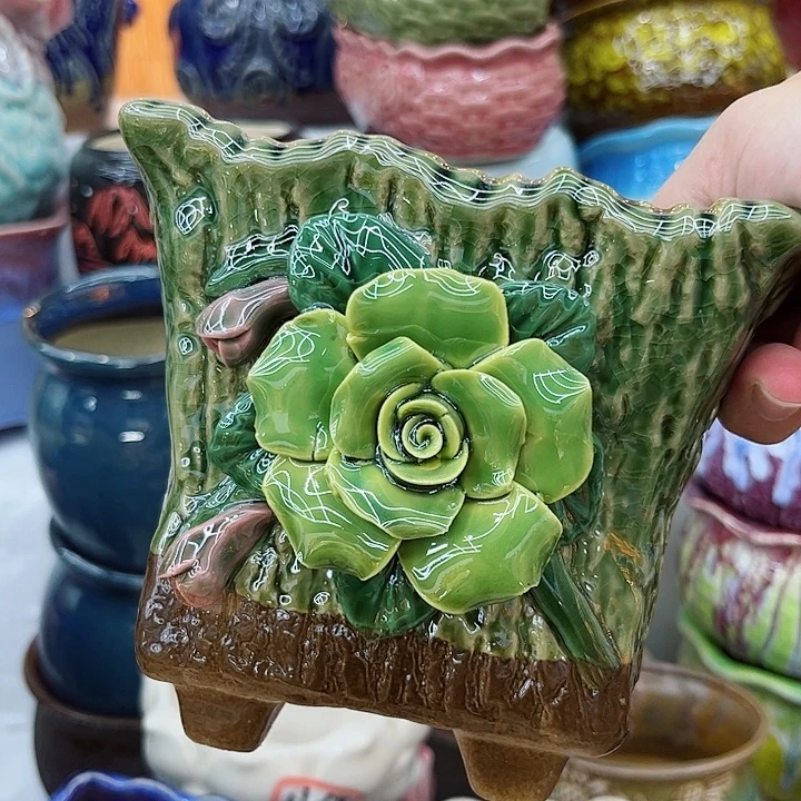 多肉植物陶瓷花瓶