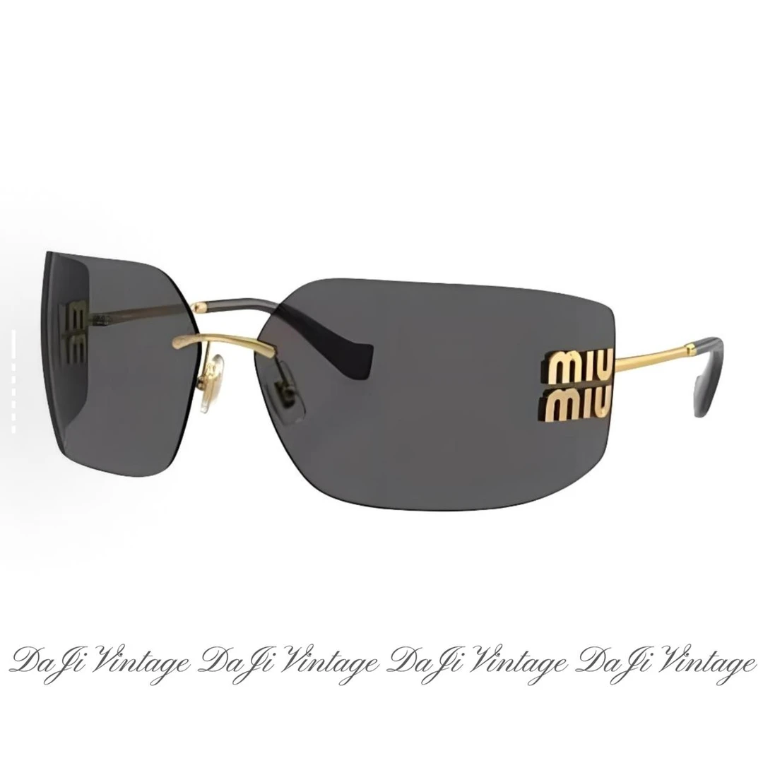 大吉中古/miumiu侧面logo墨镜