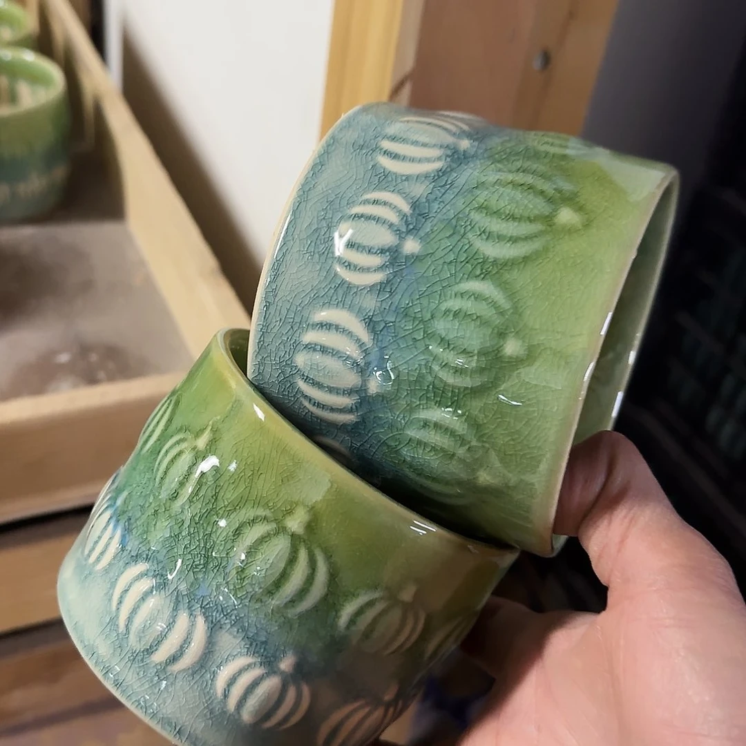 陶瓷2个··订单自动合并·口径误差0.5左右··