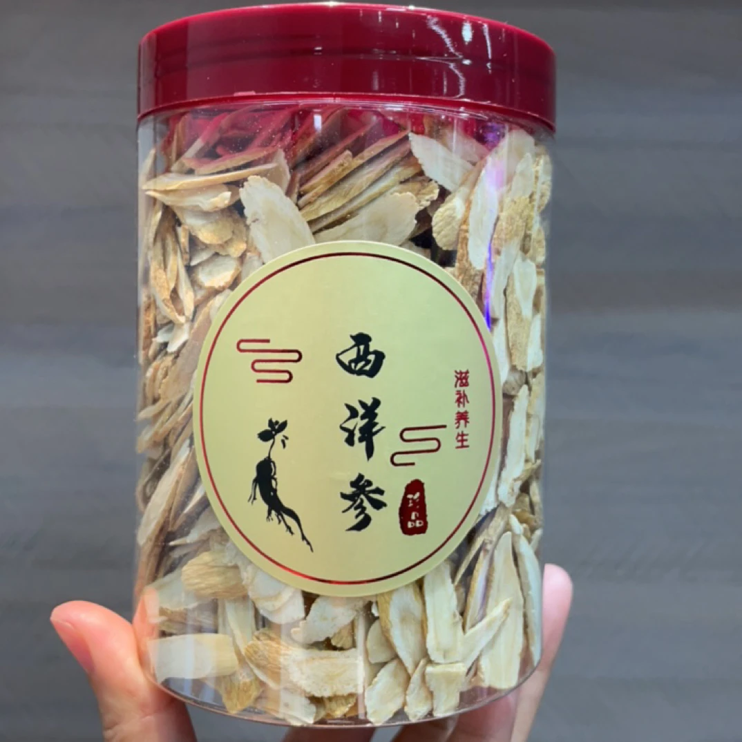 【加种西洋参】参香味浓郁回甘参质好 夏日必炖汤泡水 代客切片
