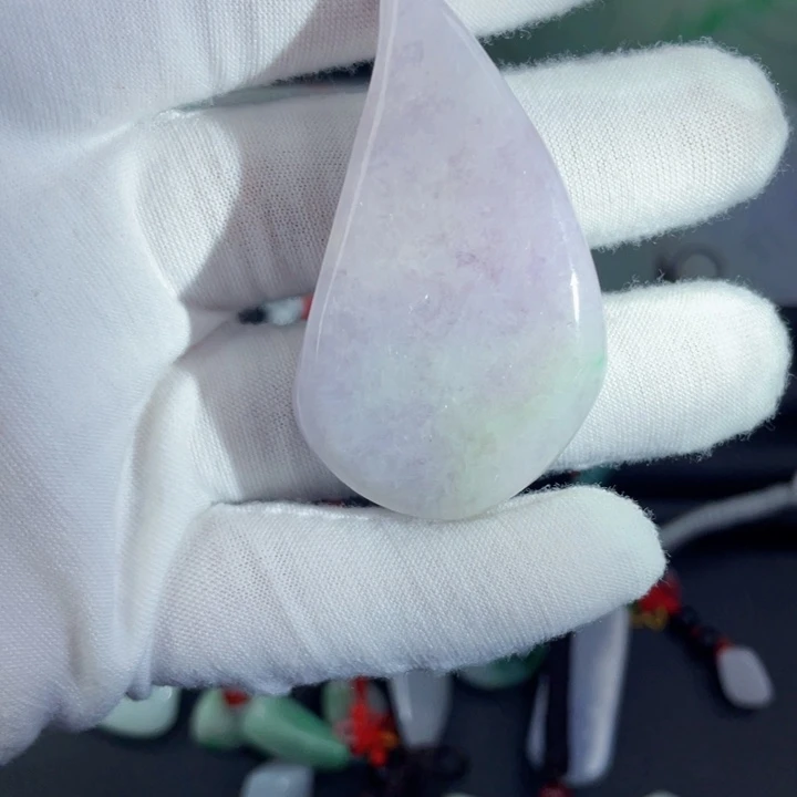 翡翠未镶嵌挂件片料