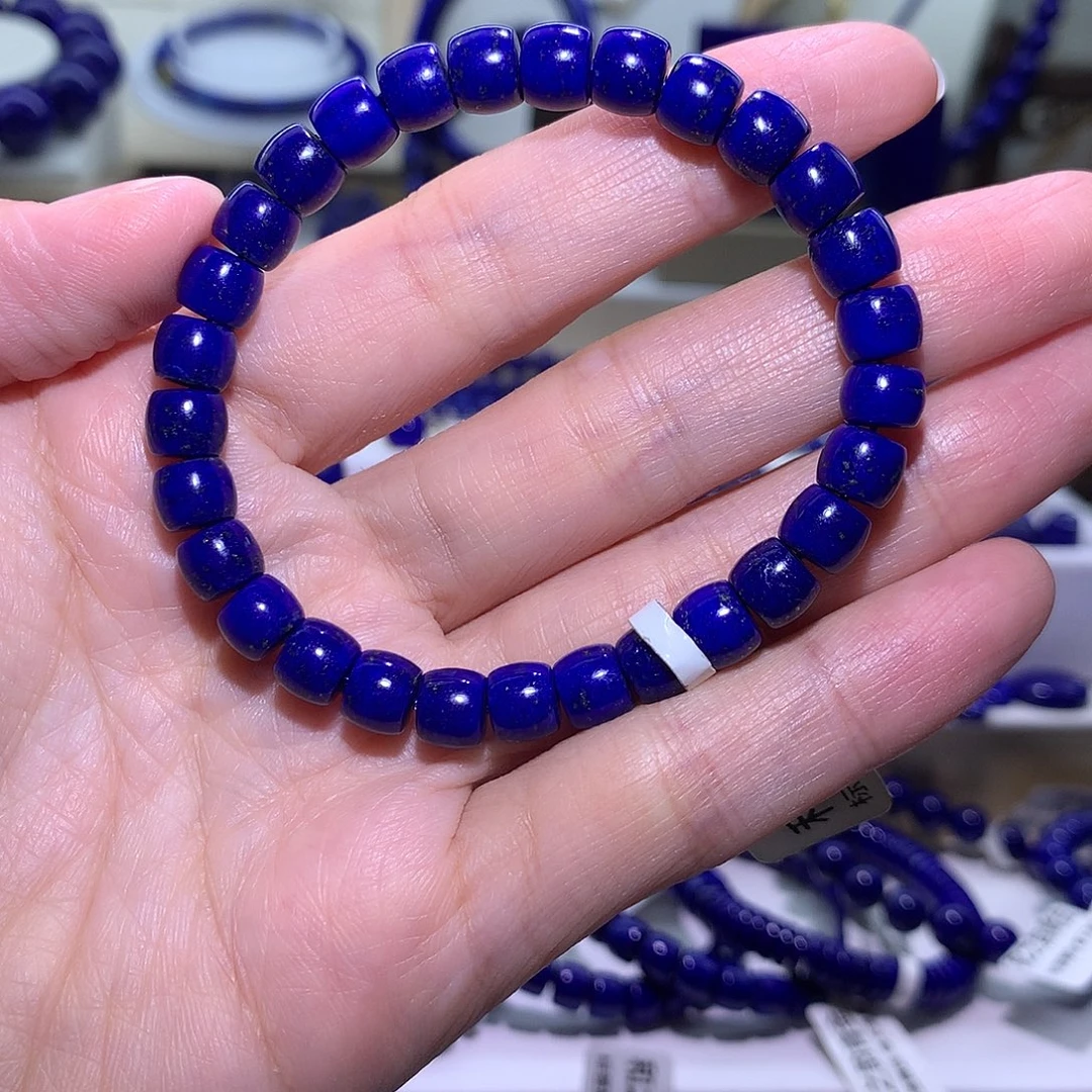 青金石未镶嵌天然原矿直切老型7.3*6.1m