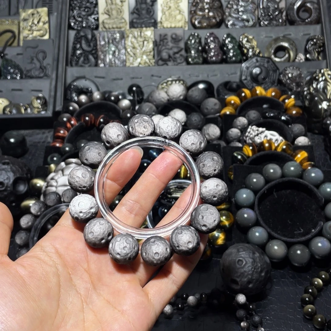 大***王黑曜岩未镶嵌珠宝奇石