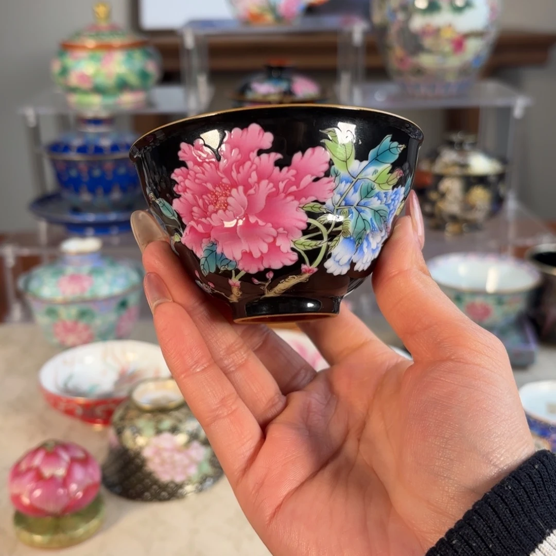 纯手工手绘 高端茶器