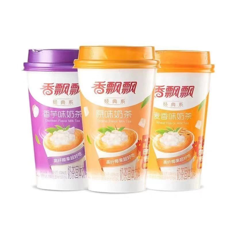 25年8月10号-12月之间到期+香飘飘奶茶80g6杯口味随机发