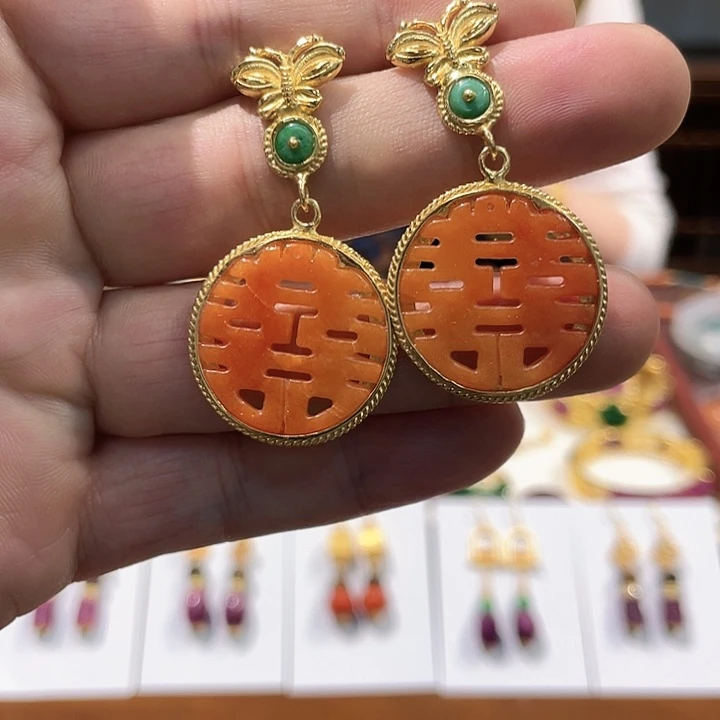 锦纶非金属耳坠子