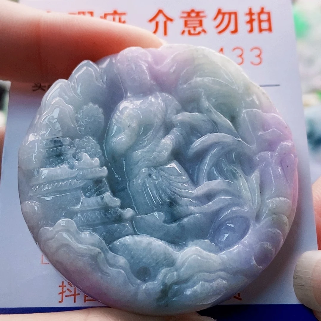 吊坠(不含链)未镶嵌翡翠