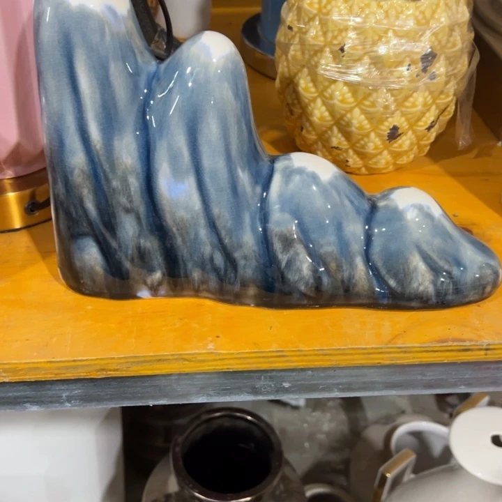 陶瓷花瓶摆件微瑕捡漏出