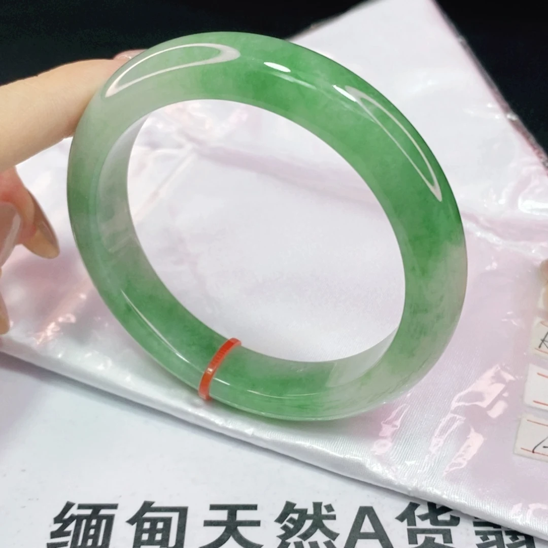 未镶嵌手镯翡翠61正圈