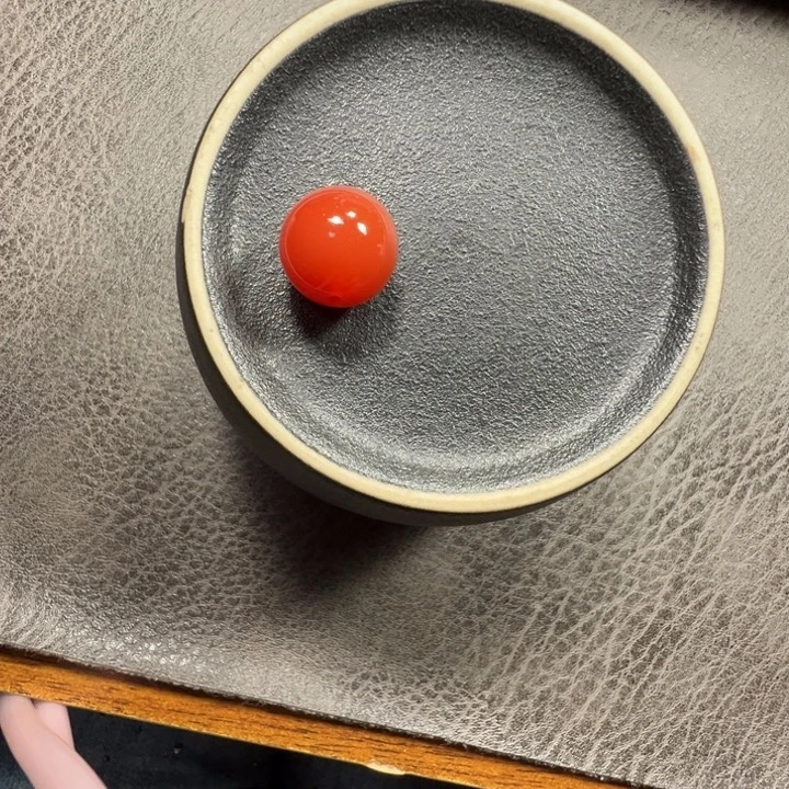 未镶嵌单珠南红玛瑙