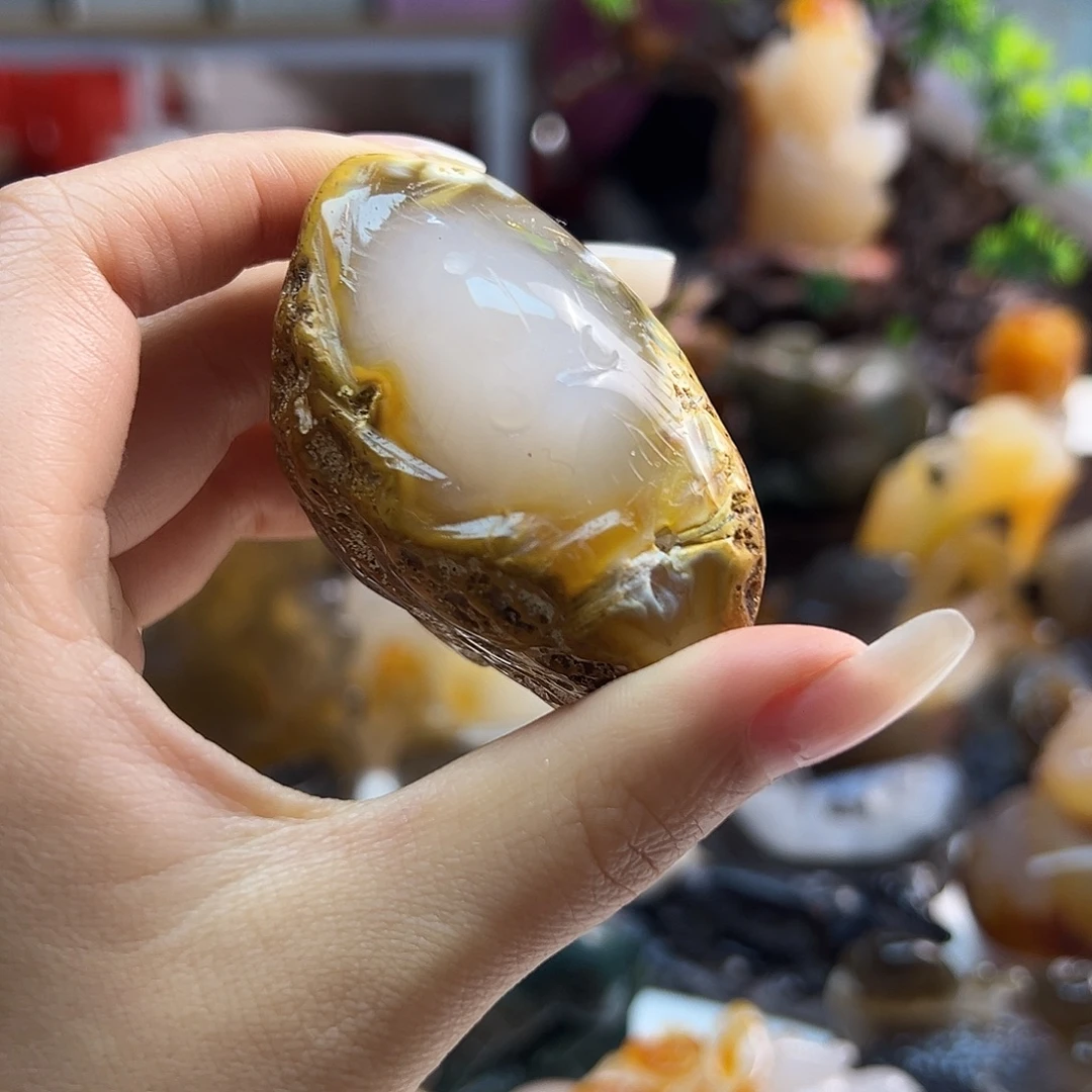 玛瑙/玉髓未镶嵌吊坠(不含链)