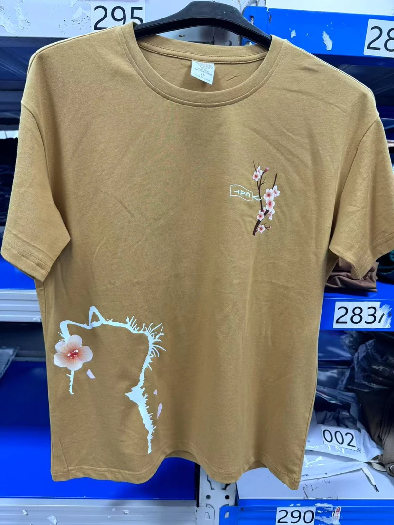 A228 时尚圆领短袖T恤衫休闲宽松半袖上衣春夏新款