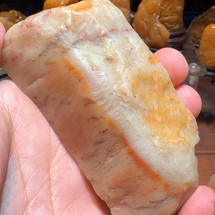 寿山石彤*寿山石石头