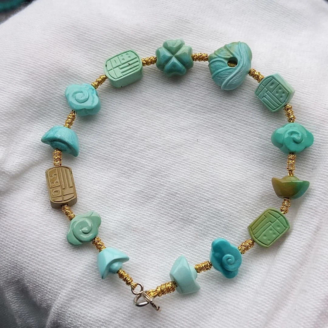 绿松石手链未镶嵌