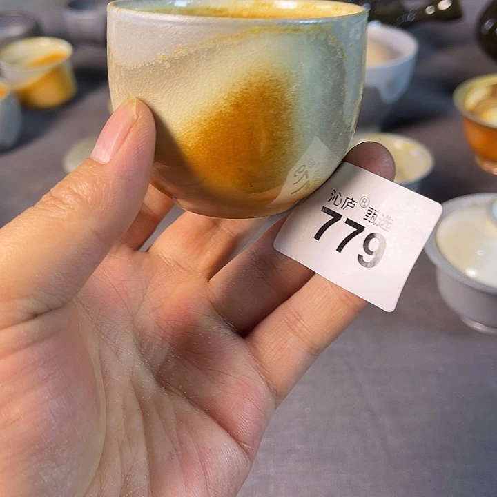 沁庐柴窑古法柴烧全手工茶具