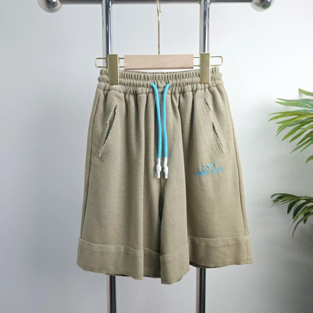 【X086】军绿色针织裤B6-1