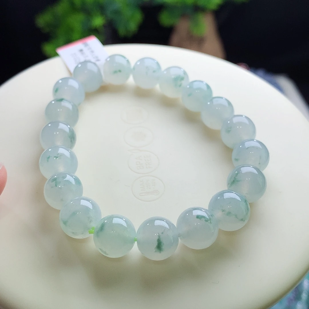 未镶嵌手串翡翠卡10mm