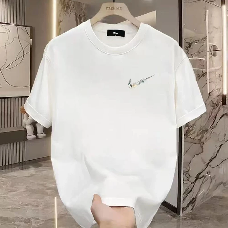 奥莱官网正品【三折专区】夏季ins短袖T恤宽松情侣上衣运动休闲百搭