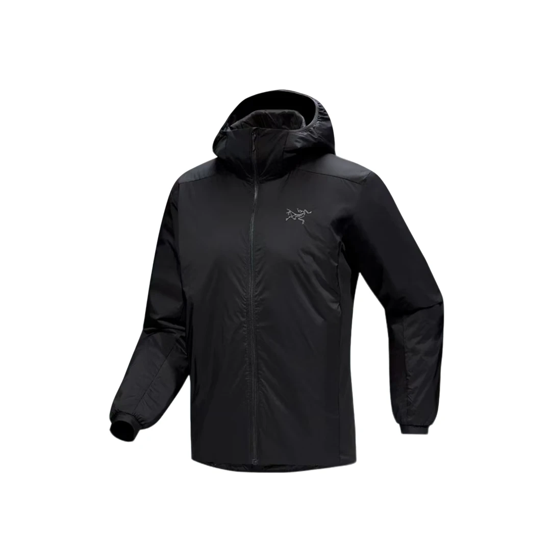 ARC'TERYX/始祖鸟Atom Hoody 字母图案户外防水保暖连帽棉服外套