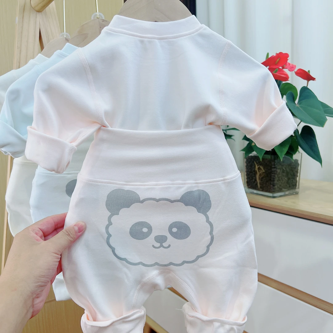 婴幼儿300g加厚宝宝休闲舒绒棉新生儿秋衣裤保暖套装家居服33253