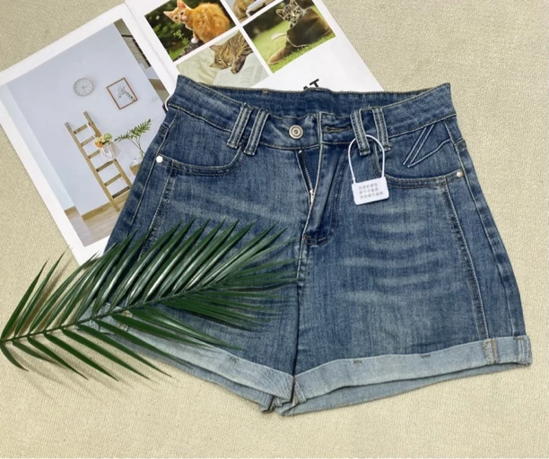 【MIDUO米多】（3301）女士夏季休闲短牛仔裤