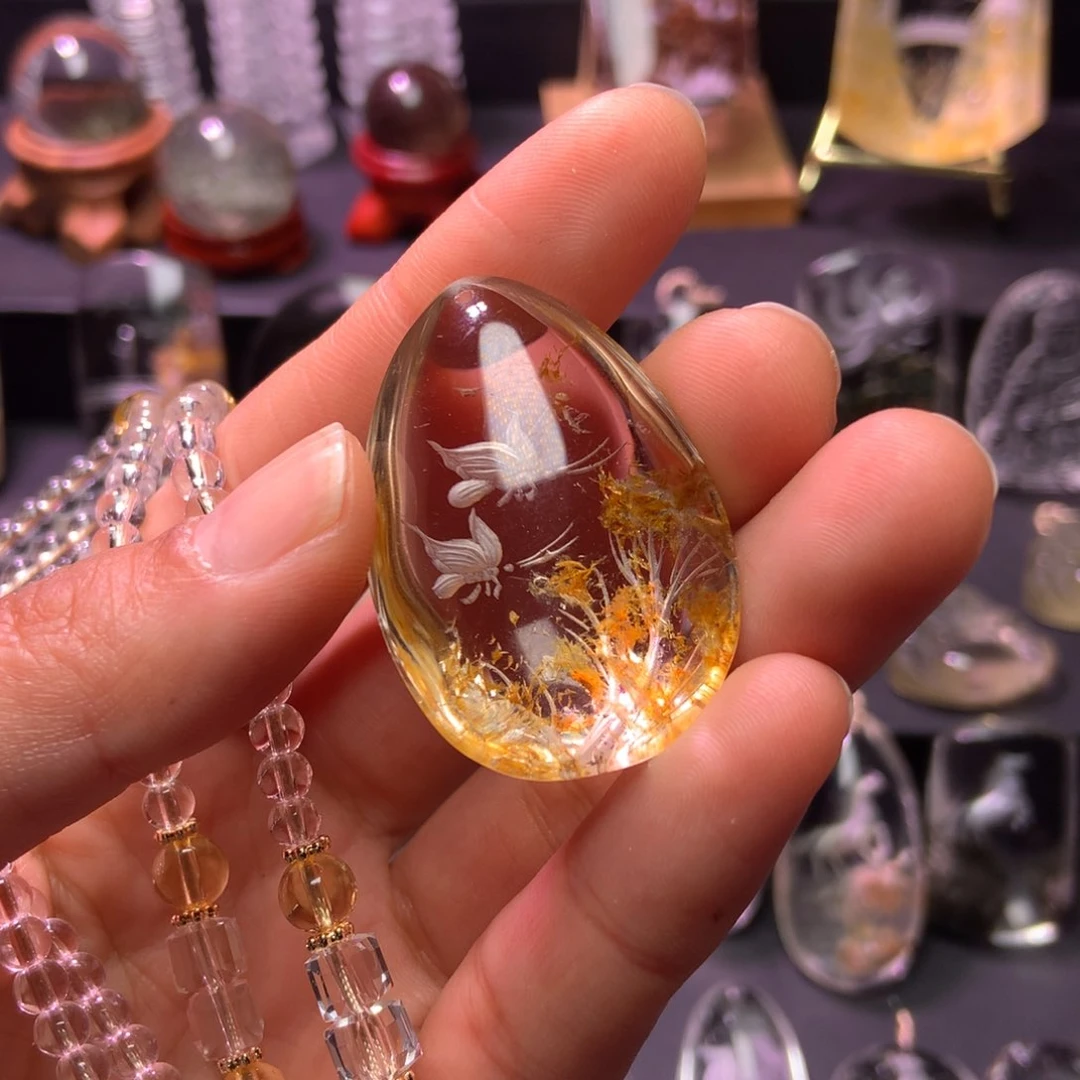 颈饰未镶嵌水晶5