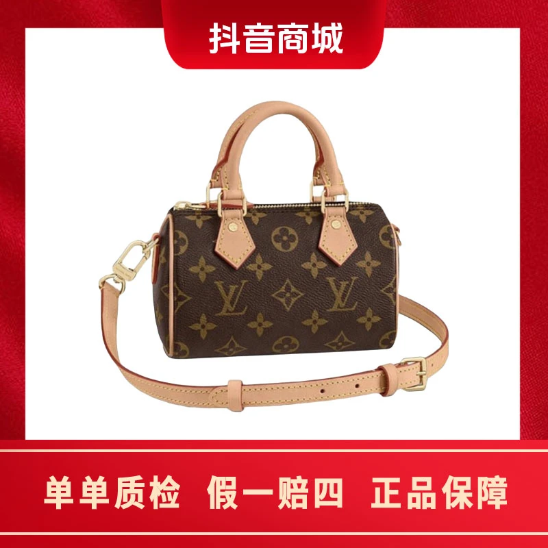 未使用 LouisVuitton/路易威登 LV speedynano新款斜跨枕头包