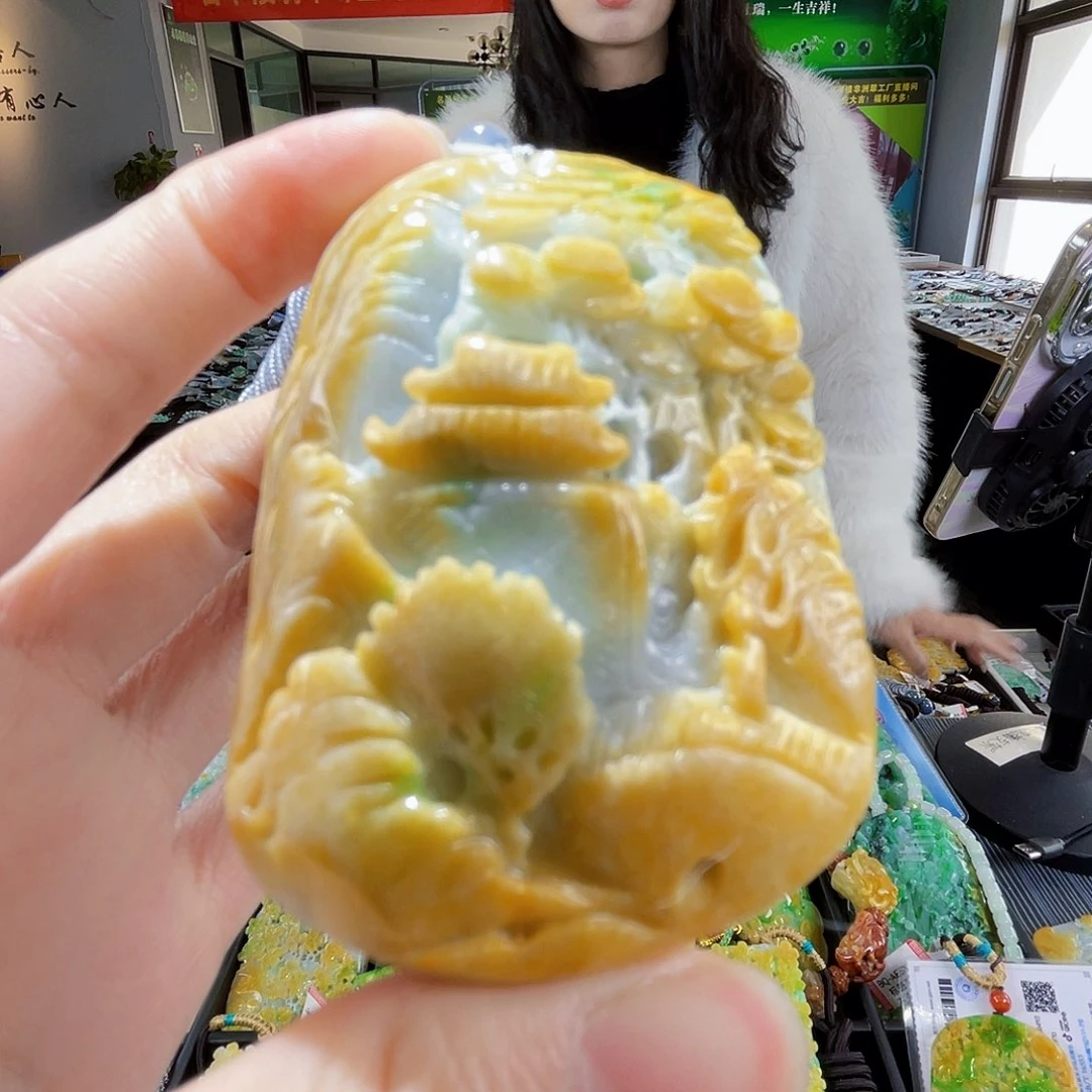 颈饰未镶嵌翡翠翡翠