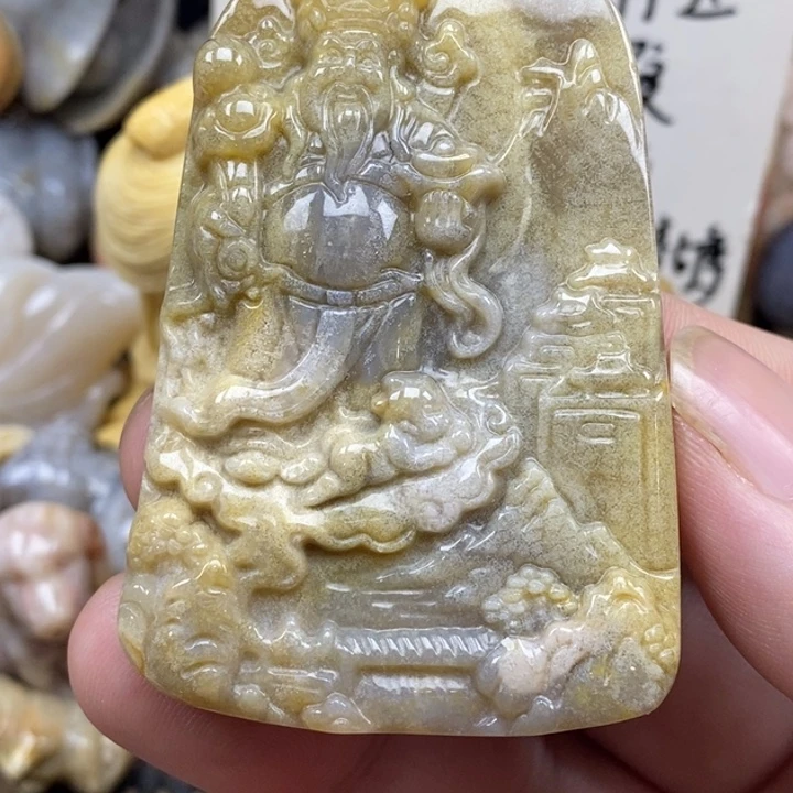 硅化珊瑚（珊瑚玉）未镶嵌颈饰