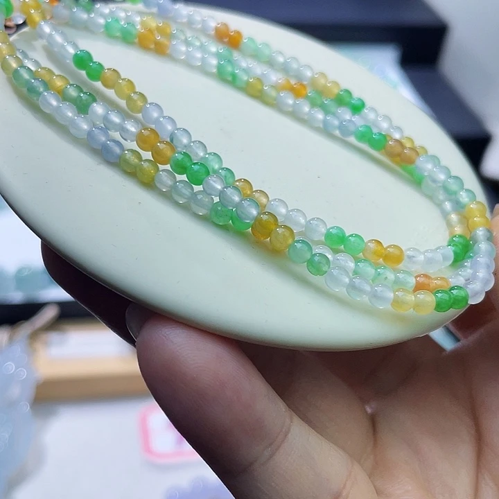 翡翠未镶嵌手链翡翠