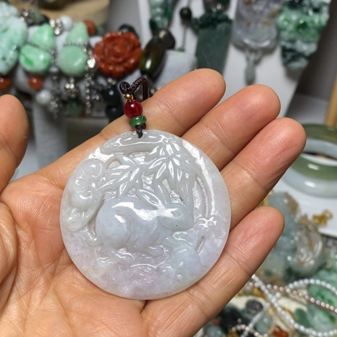 【闪购商品】翡翠吊坠(赠链)未镶嵌