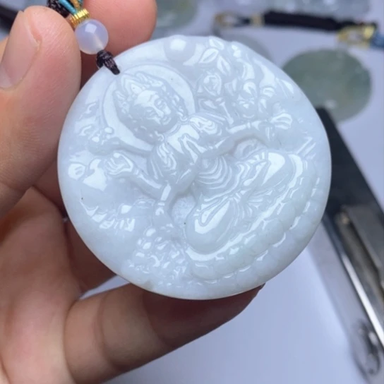 颈饰未镶嵌翡翠翡翠