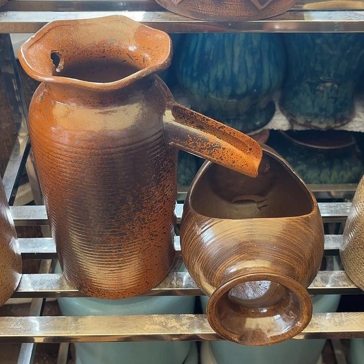 粗陶口径13/27，13/21/13进水口1.6厘米