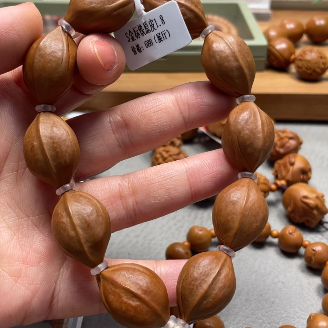 手串/手链橄榄核Hhediao·Hhediao1.8金标铁