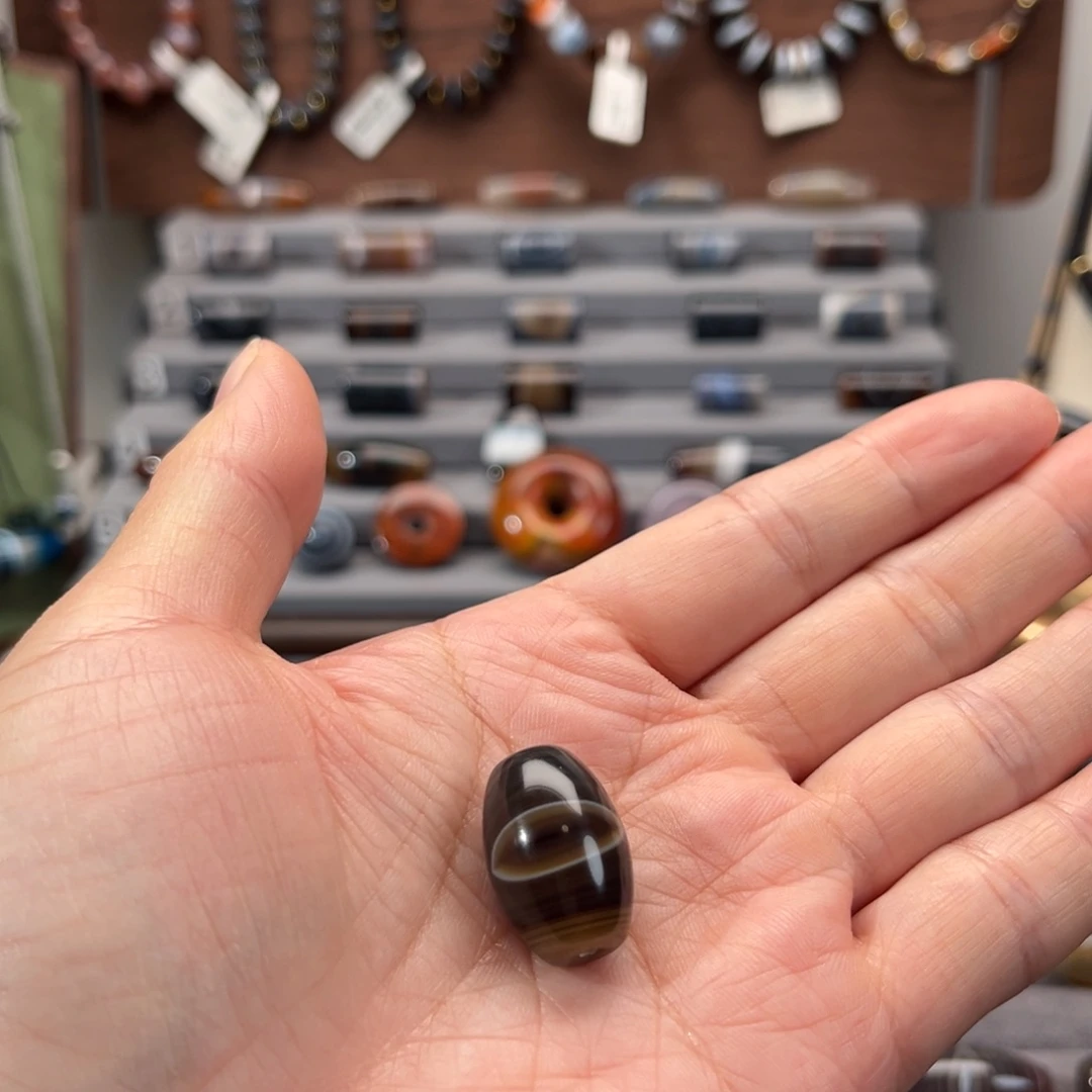 旋***律玛瑙/玉髓合金颈饰