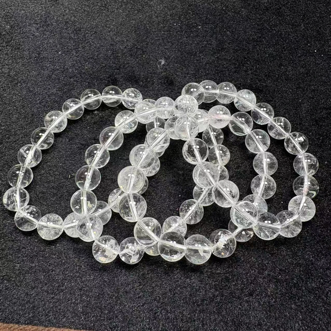 天然白水晶手串-k1166-多样性发一