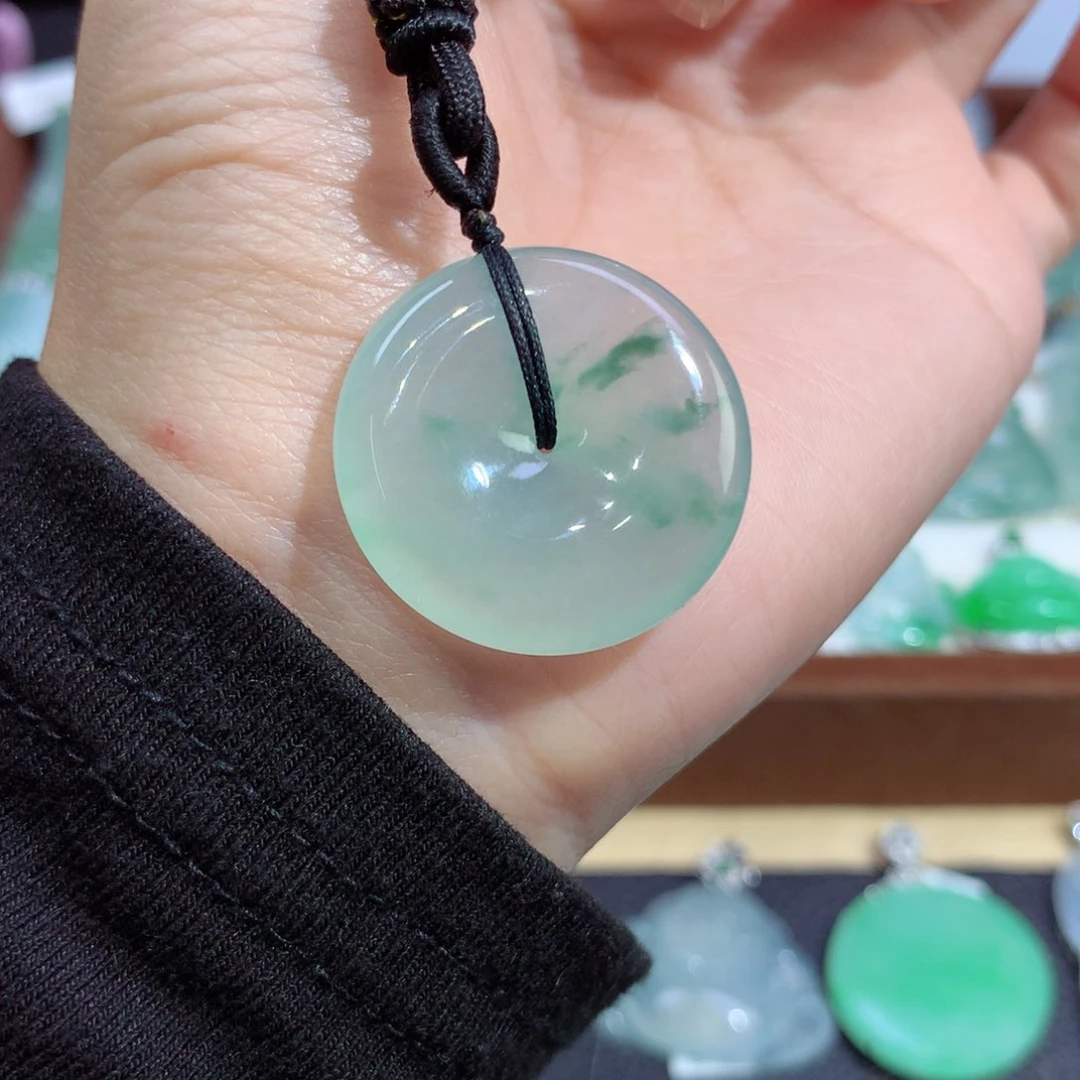 吊坠(不含链)未镶嵌翡翠27.5-5.8