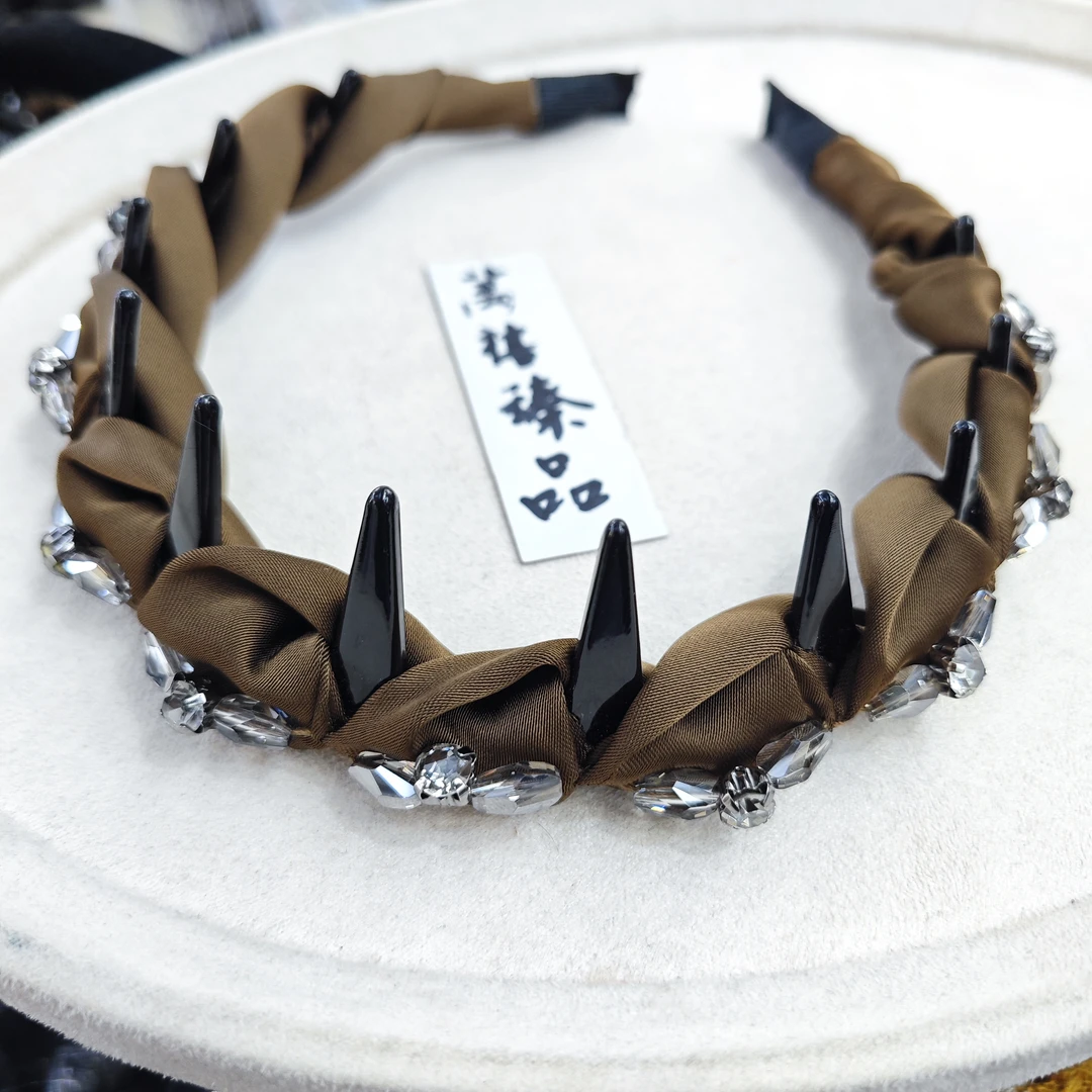 咖色蜻蜓钻钻发箍164 xs