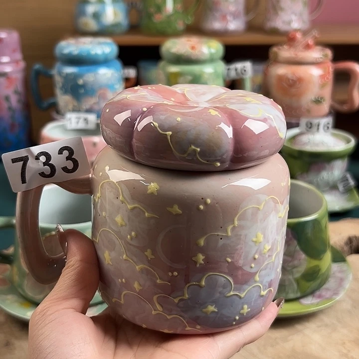 景德镇陶瓷手绘作品733