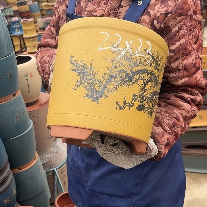 紫砂紫砂花盆是最具