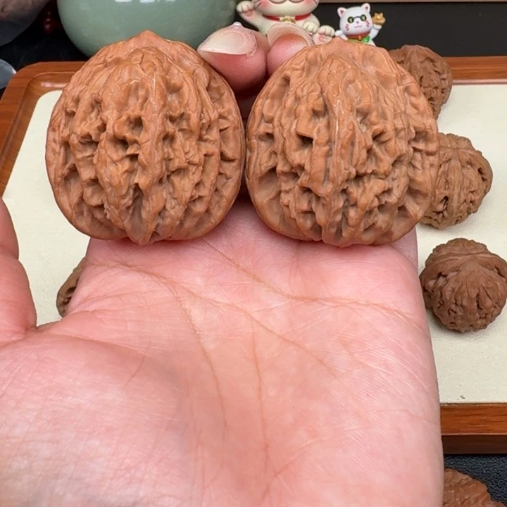 文玩核桃把件全品虎头41