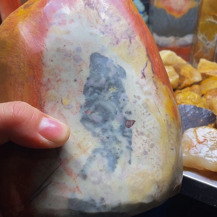 寿山石我****胖寿山石的制作