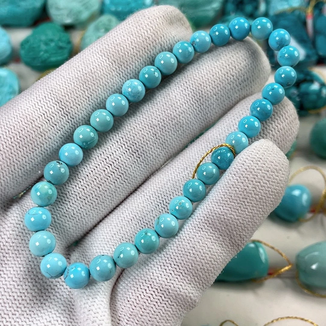 绿松石未镶嵌挂件