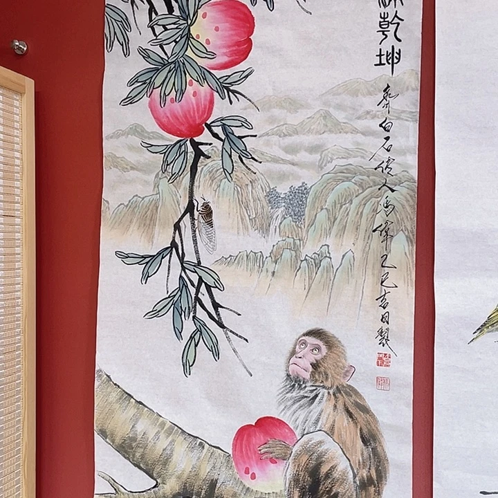 国画冯老师手绘作品